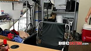 blondie in interracial cfnm casting