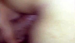 Enjoying intimate moments with husband