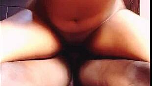 Does this young african girl crave big cock house boy rubbing?