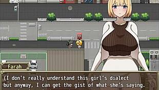 blonde tries to help and gets stuck on roof - farah part 2 😅