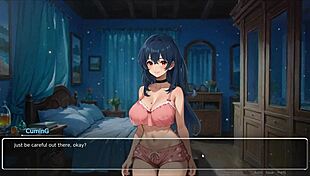 Couple Confesses Naughty Fantasies in Hentai Game