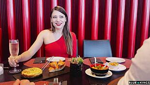 Watch Her Get Fucked by Two Guys After Her Friend Leaves, Then the Neighbor Joins!