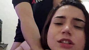 fuck her tight ass hard and make it gape, she begs for it!