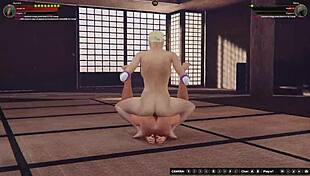 Aurora Vs Terra Naked Wrestling Fight With Face Sitting And Tribbing