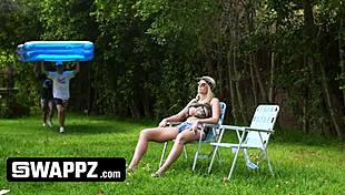 Truth Or Dare Turns Into Milf Swapping Fuck Fest!