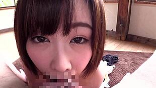 watch her get that thick facial cumshot?