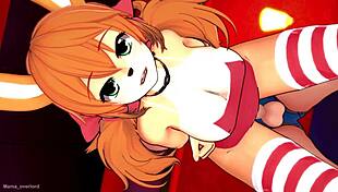 Is this cosplay girl hot in her bikini?