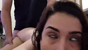 fuck her tight ass hard and make it gape, she begs for it!