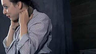 naughty sweetie is sitting on her sex-toy