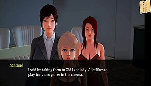 Intense 3D Hentai Teens with Big Tits in My New Family 215