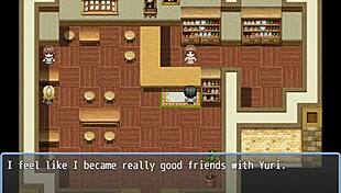 Blonde Cums on Thighs Publicly