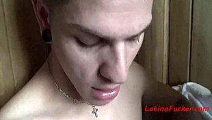 Latino Twinks Get Pipes Cleaned Roughly in Bathtub