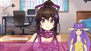 Sexy Ninja Maid Submits to Master in Intense Game