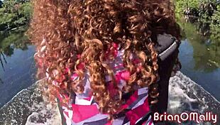 Ebony Princess Willow Ryder Bounces Bubble Butt On Big Dick While Riding Jet-Ski