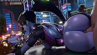 Overwatch compilation featuring various cartoon scenes