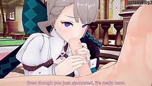 lynette, are you sucking that cock in genshin impact?