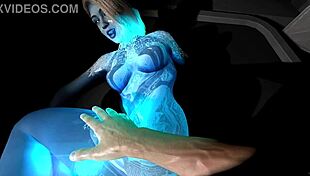 Cortana, do you really love my dick in this 3D hentai scene?