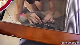 Hot Teen Sucks Stepbro's Banana In Tight Pussy Fun