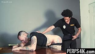 i fully comply with the gay guards commands, straight guy caught in the shop