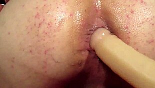 Dwt elly, take it from behind with dildo!