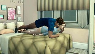 The Sims 4 Tigress Pussy Explored Roughly Outdoors!