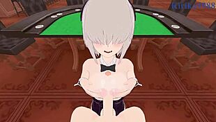 hana uzaki and yanagi uzaki bunny girl intense sex - uzaki-chan wants to hang out hentai