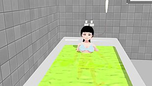 ここあ　お風呂で全部脱ぐとこ見せるよ【お風呂女子】