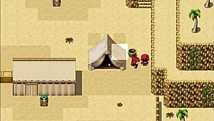 Nun's first blowjob in harem game