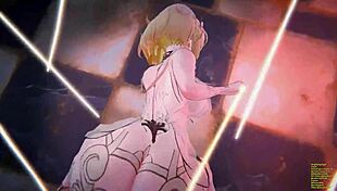 Aglaea in hentai anime style 😊