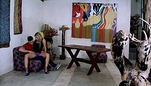 Delicious Blonde Wants Intense Cum On Her Ass