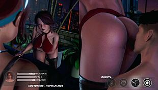 3D animated porn with fingering and cunilingus