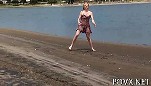 Naked Gal Enjoys Being Drilled So Hard!