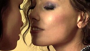 Hey, this tanned lesbian maid slipped a glass dildo in her lover’s ass