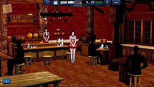 I played harem hotel 406 with curvy outfits