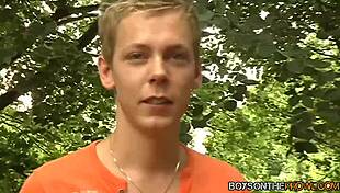 mark lloyd enjoys sucking cocks outdoors with his twink friends in the car