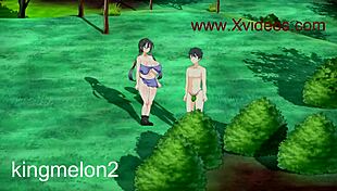 Playing hentai game mad island with pussy scenes!