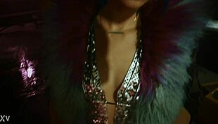 Evelyn Parker Dances at Hammer Club in Cyberpunk 2077.