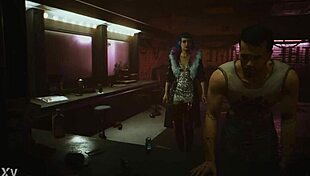 Evelyn Parker Dances at Hammer Club in Cyberpunk 2077.