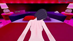 suguha kirigaya engages in intense sex in sword art online hentai.