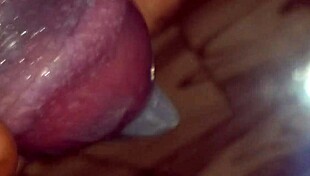 On the ranch, my friend's Indian wife sucks my cock and gives a handjob before showing her pussy