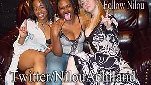 nilou achtland and lopata vacher in gay interracial fetish. brunette amateurs scene