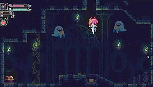 Flip witch pixel hentai episode 10 femdom ghost riding