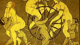 vintage erotic drawings in anime style, full of retro cartoon charm 😏