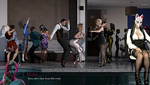 Sin Heels 4 Anime Femdom Upskirt Action