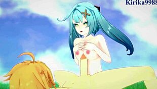 Faruzan And Layla Fuck Aether Hard In Genshin Hentai!