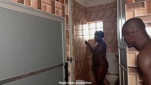 Quickie Doggystyle With Boss's Daughter In Bathroom