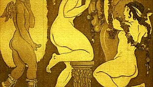 vintage erotic drawings in anime style, full of retro cartoon charm 😏