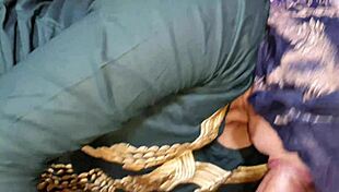 Desi girlfriend sucks boyfriend's cock in classroom before fucking