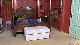 alluring blondie gives amazing footjob and gets cum 😍