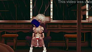 Cute 3D Lesbian Girls in Pantyhose Hentai!